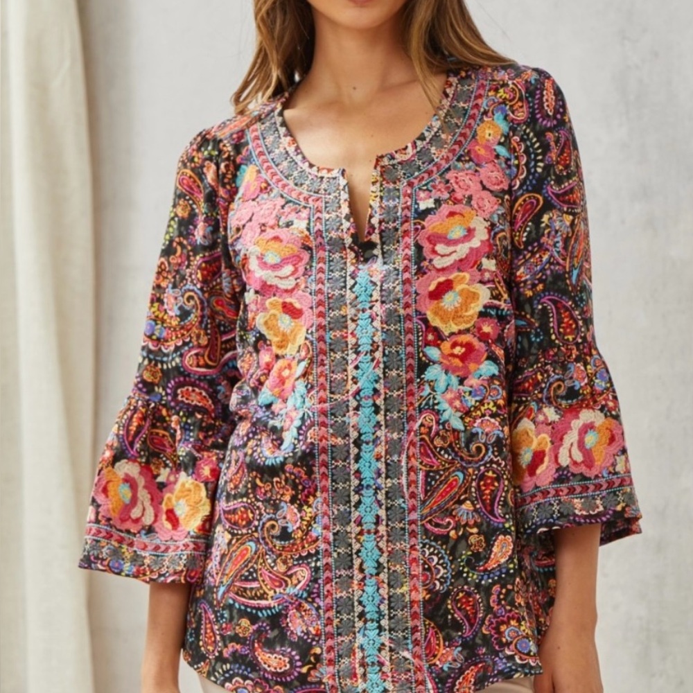 Savannah Jane Embroidered Top